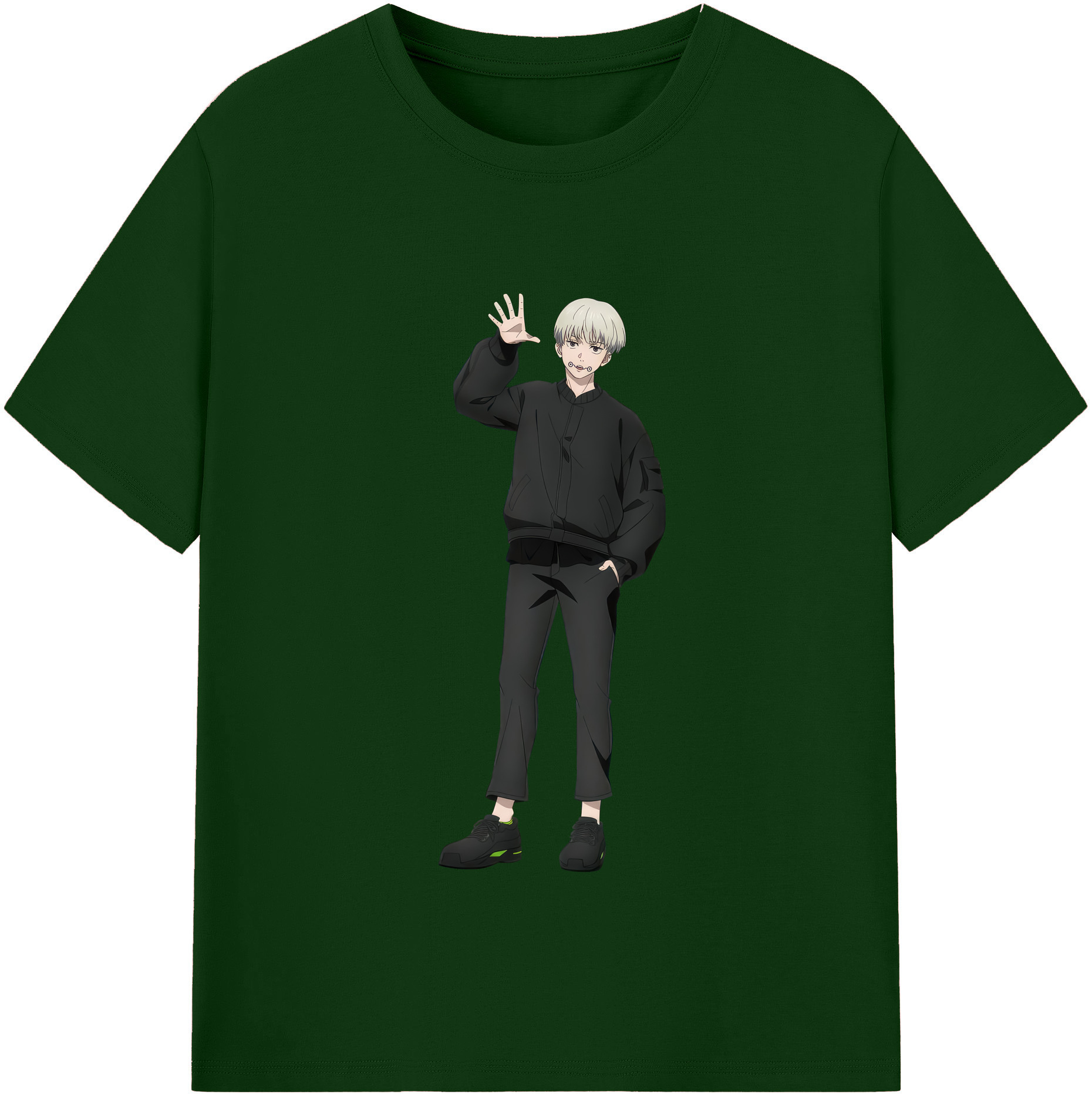 （画像用） 呪術廻戦 Jujutsu Kaisen 綿100％半袖Tシャツ（フロントプリント）